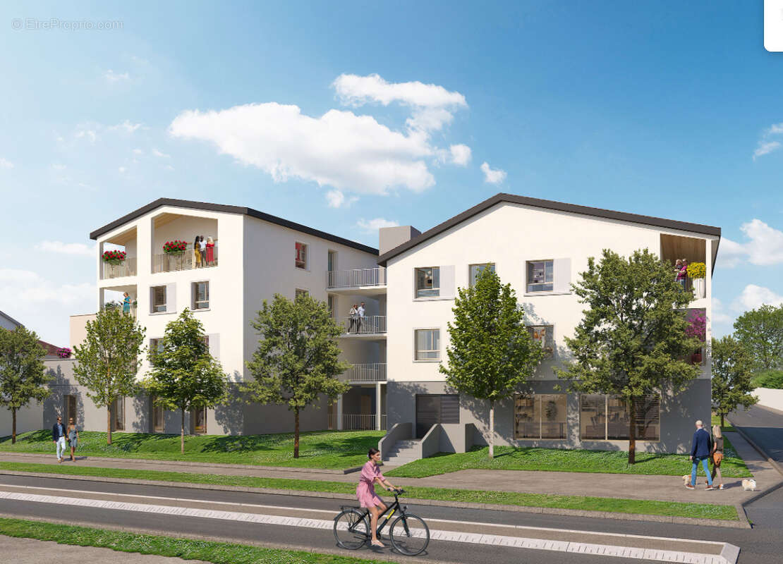 Appartement à NEUVILLE-SUR-SAONE