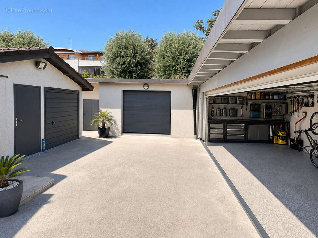 Magnifique maison entierement renovee au centre d'annemasse avec piscine et garages - photo 15