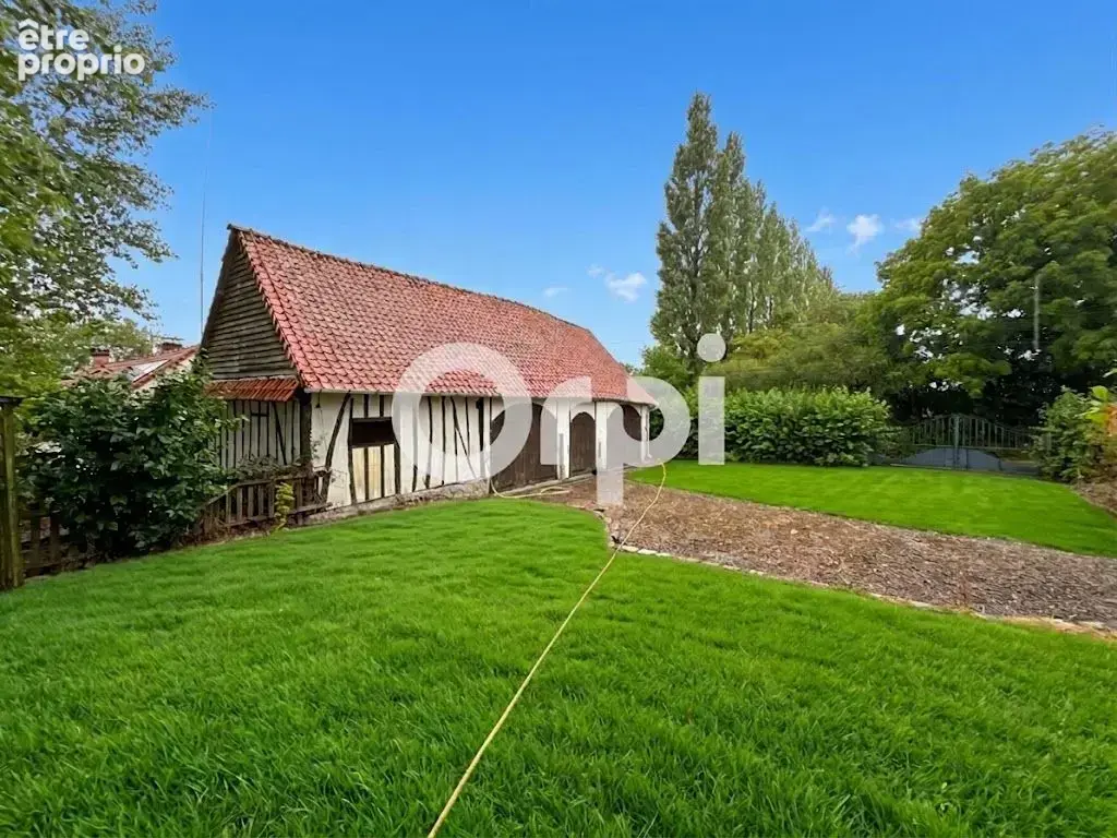Corps de ferme de charme & clarté de 140 m² — Parc de 4 700 m² avec verger, grange & atelier à Menneville - photo 18