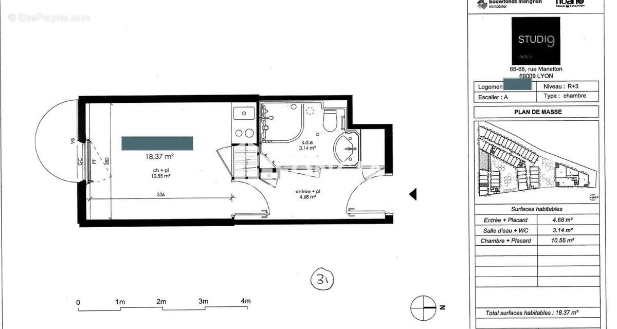 Appartement à LYON-9E