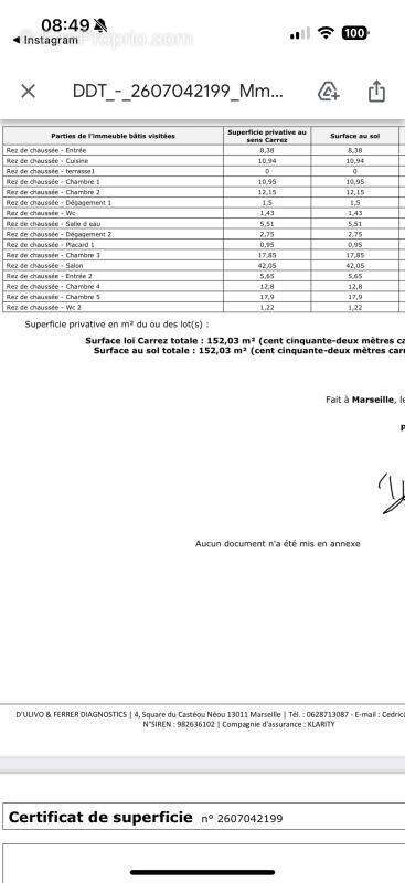 Appartement à MARSEILLE-13E