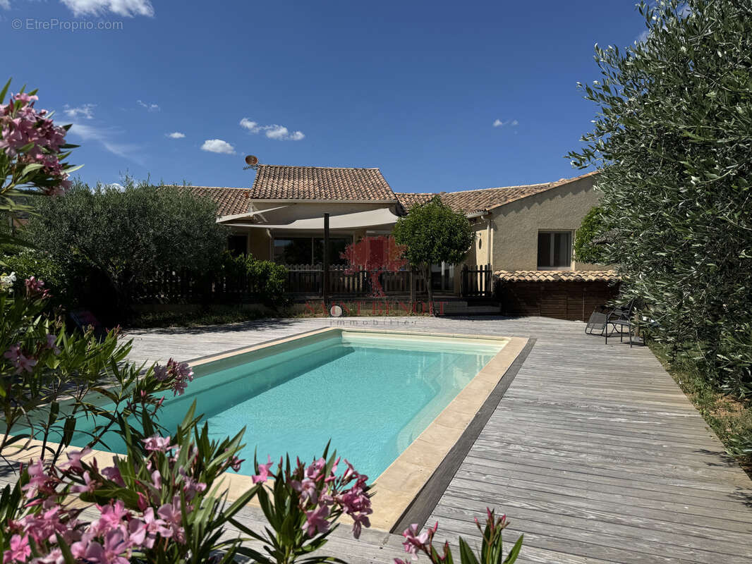 Saint-jean-de-fos agreable villa de type cinq pieces de plain pied - photo 2