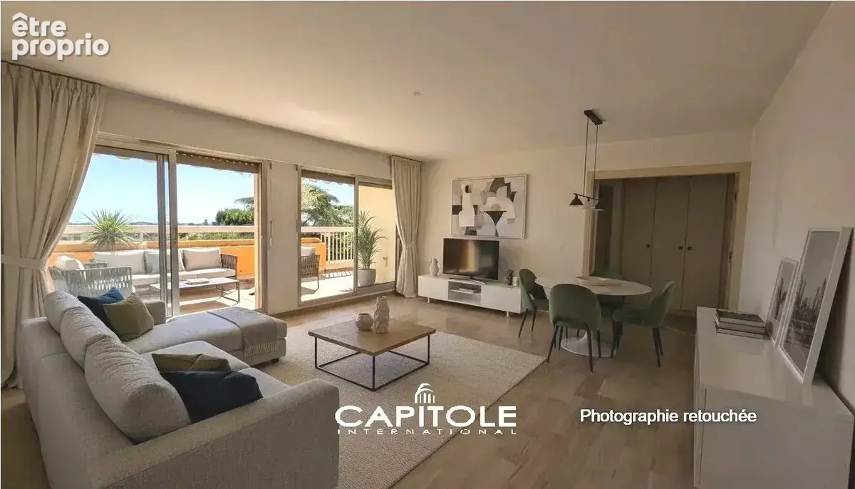 Antibes - Bel appartement 2 pièces ouvrant sur une grande terrasse  de 21 m², vue mer et verdure, à quelques pas du centre-ville - photo 3