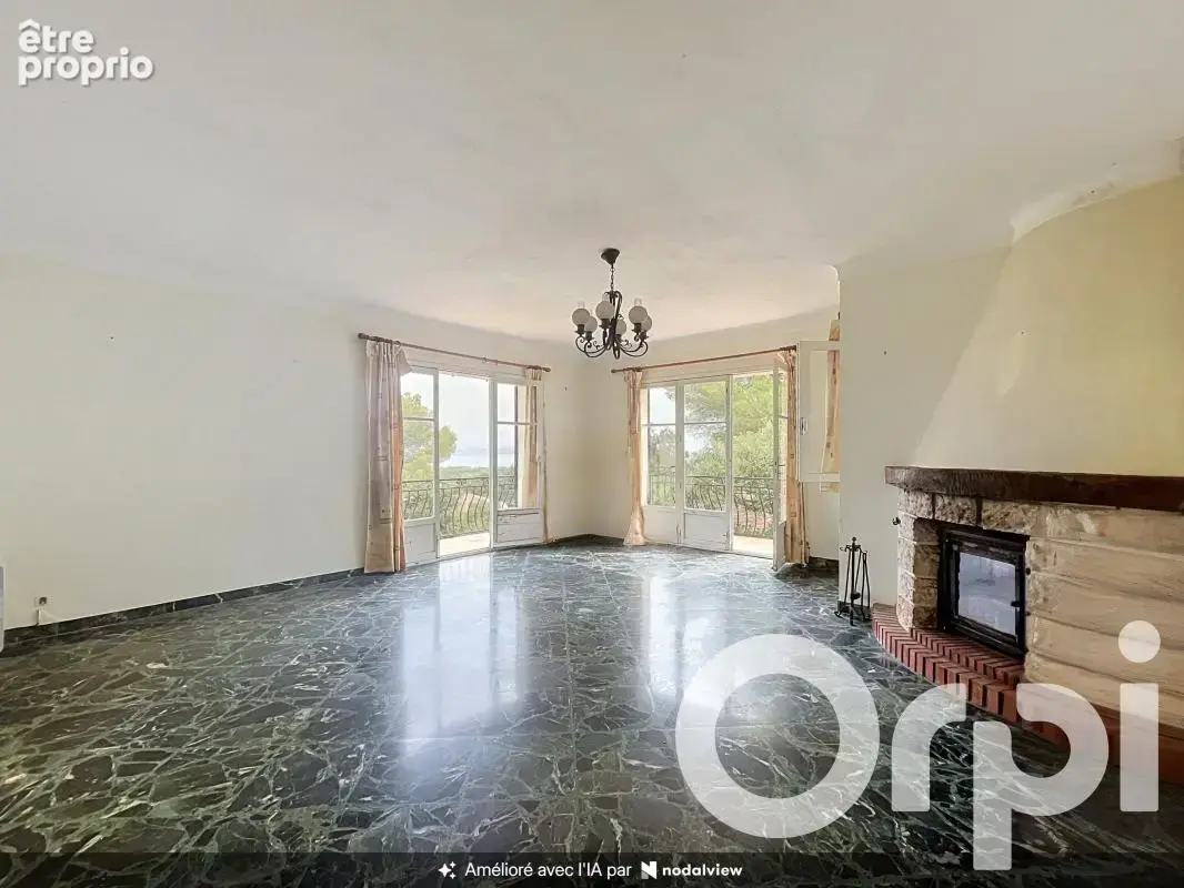 Haut de villa vue mer, À Vendre, 3P, cave, parking, jardin - photo 6