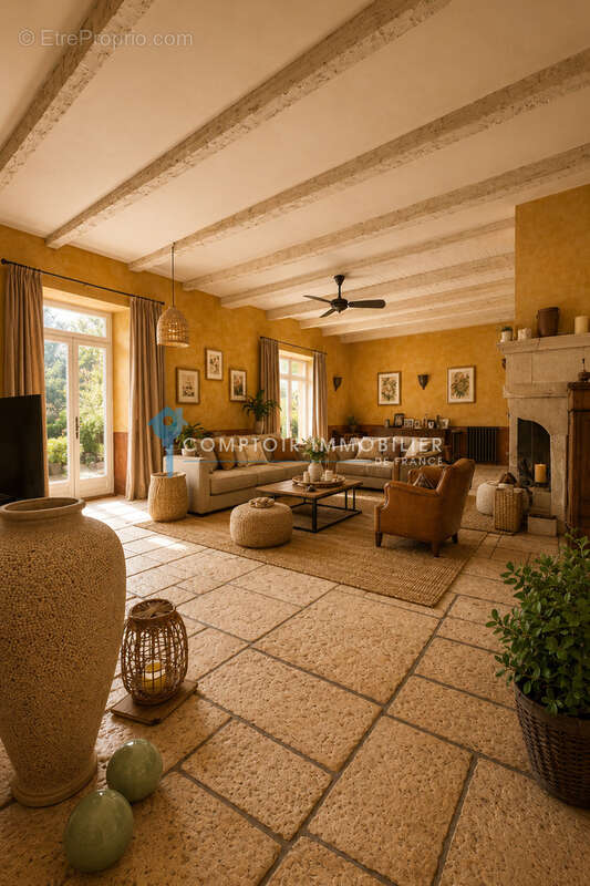 Domaine d'exception au bord de l’Ardèche - avec maison de Maître, 5 logements indépendants - photo 6