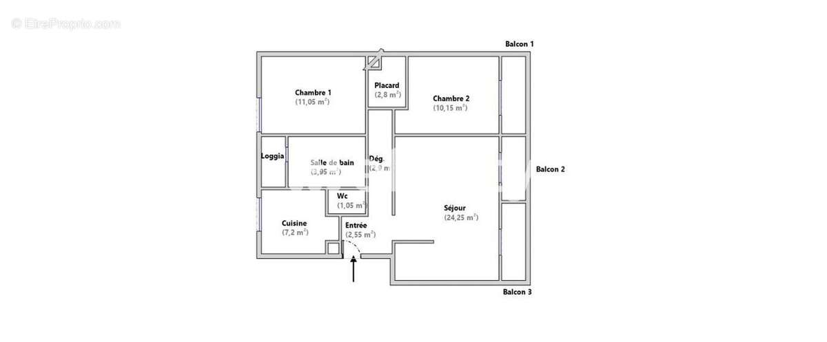 Appartement à MARSEILLE-9E