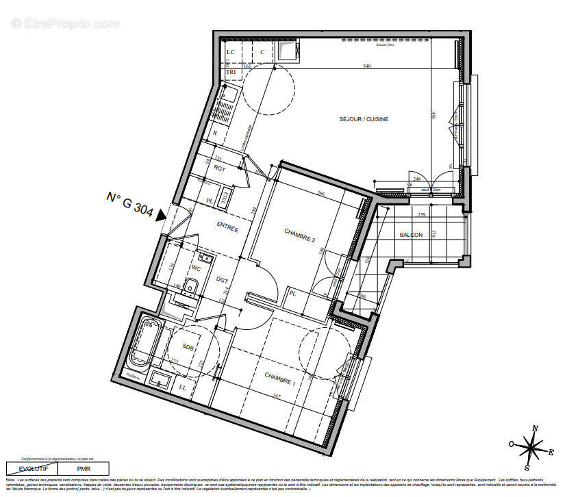 Appartement 3p - le plessis-robinson - photo 2