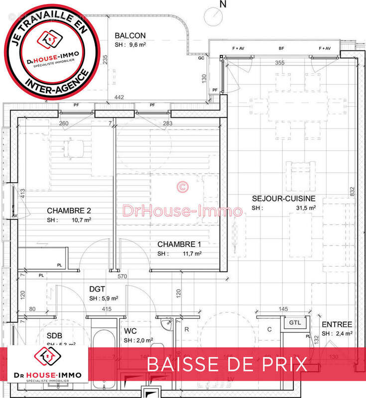 Appartement à MULHOUSE