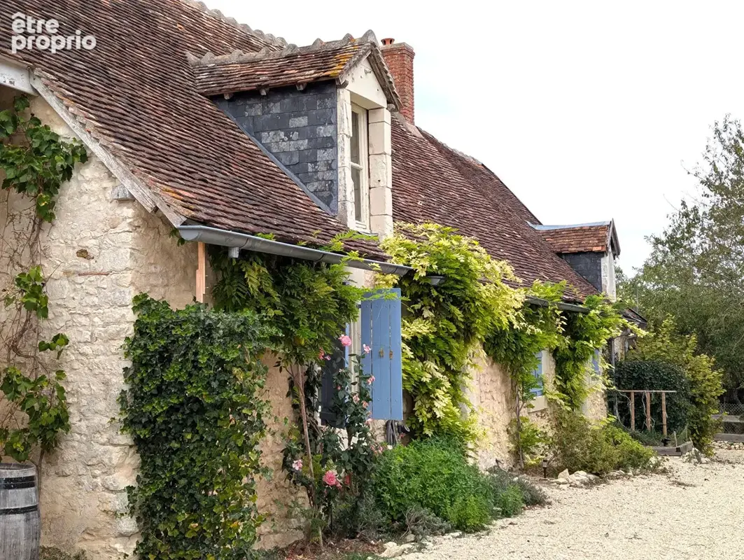 INDRE - Charmante propriété ancienne avec trois chambres, deux pièces de réception et un gîte indépendant d'une chambre. - photo 2