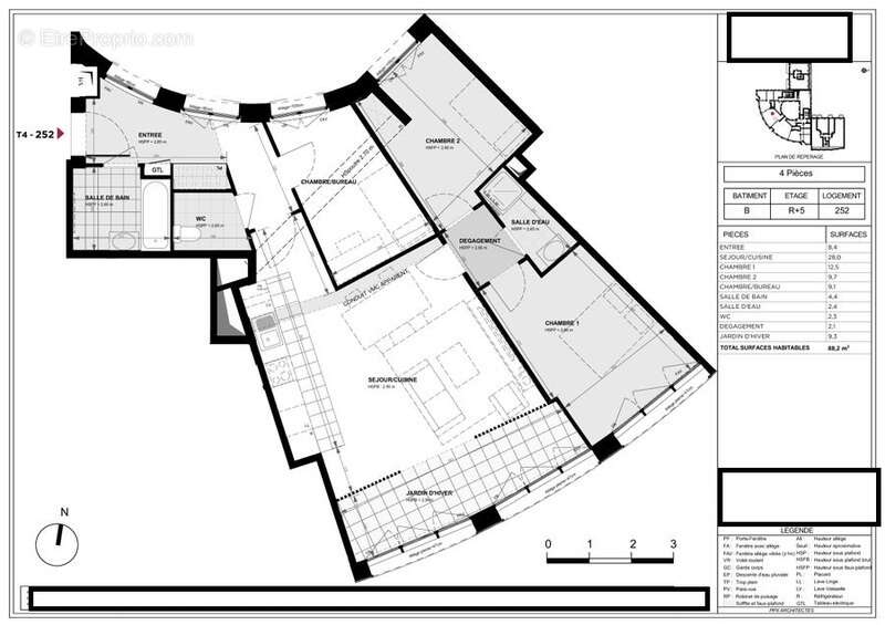 Appartement à GENNEVILLIERS