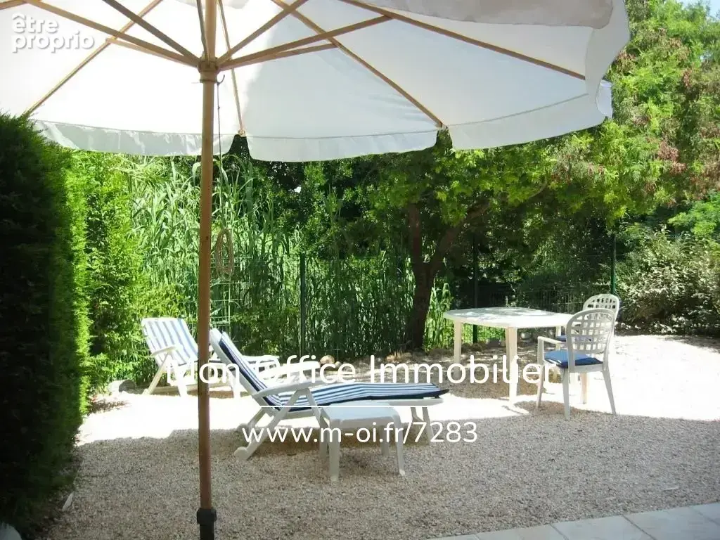 Référence : 7283-les. - t2 avec grand jardin dans résidence calme avec piscine proche plages - photo 16