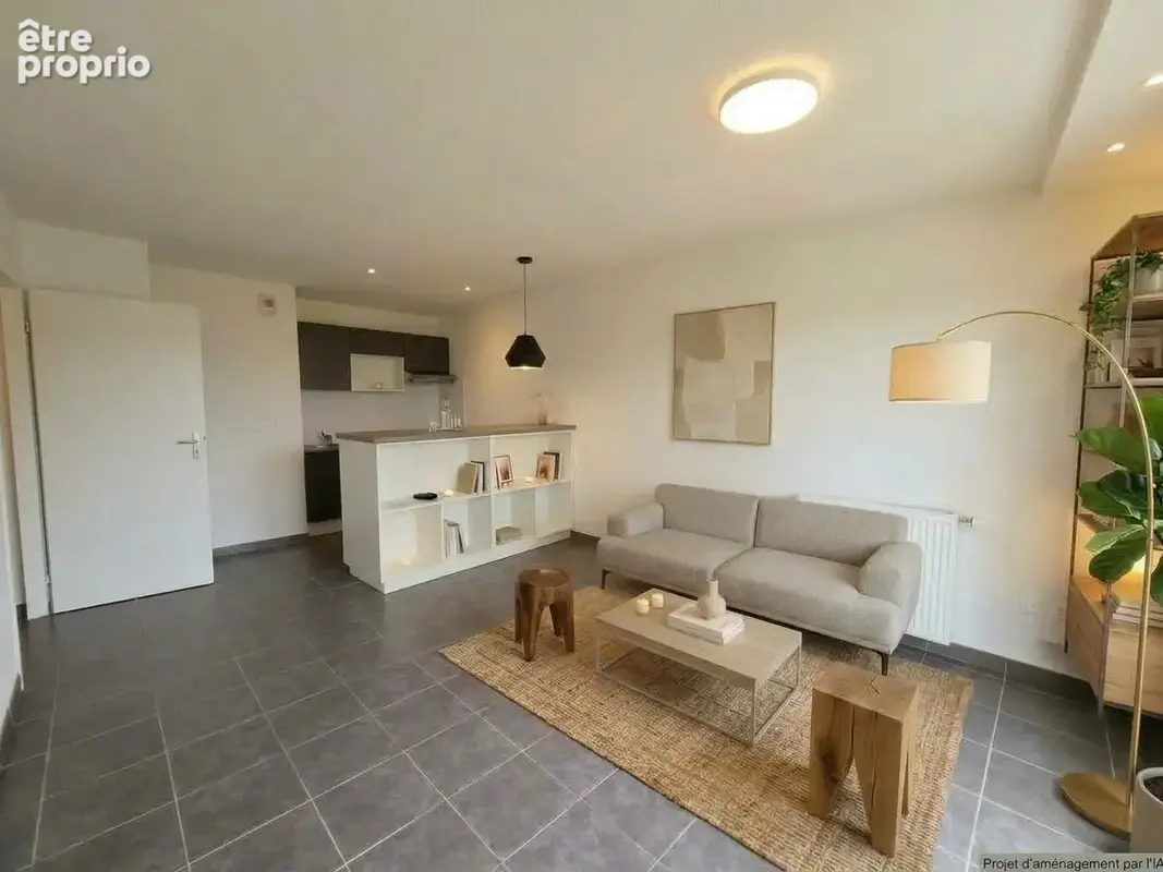 Superbe T3 de 59 m2 avec balcon et 2 Parkings - photo 2