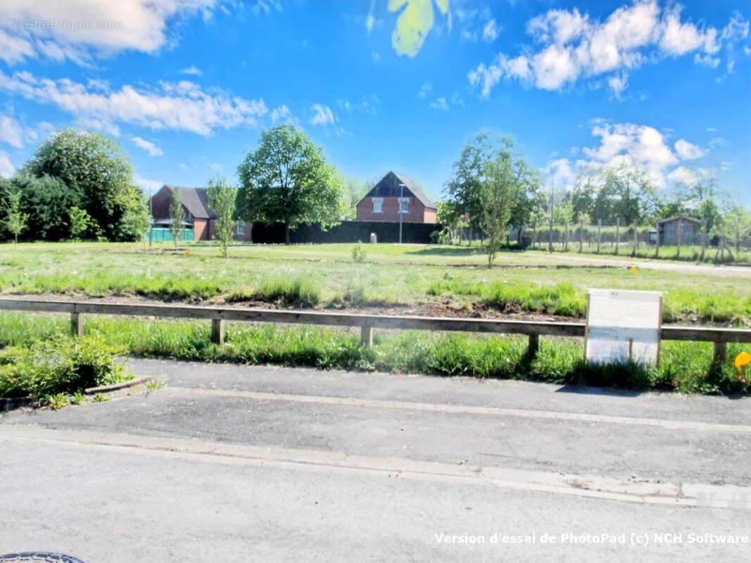 Terrain à RAIMBEAUCOURT