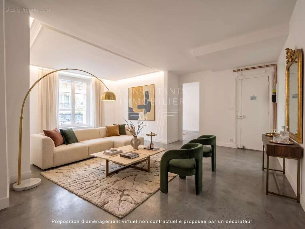 Rue de seine. appartement deux pieces - photo 2