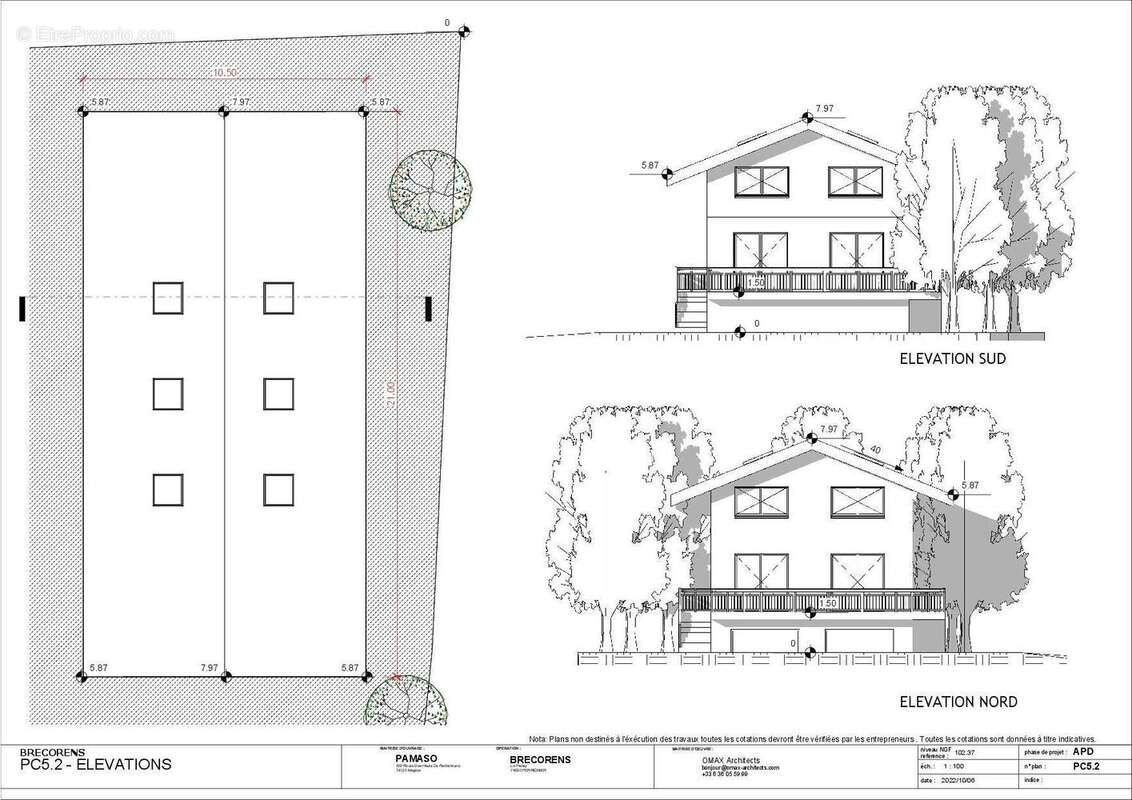 Terrain à PERRIGNIER