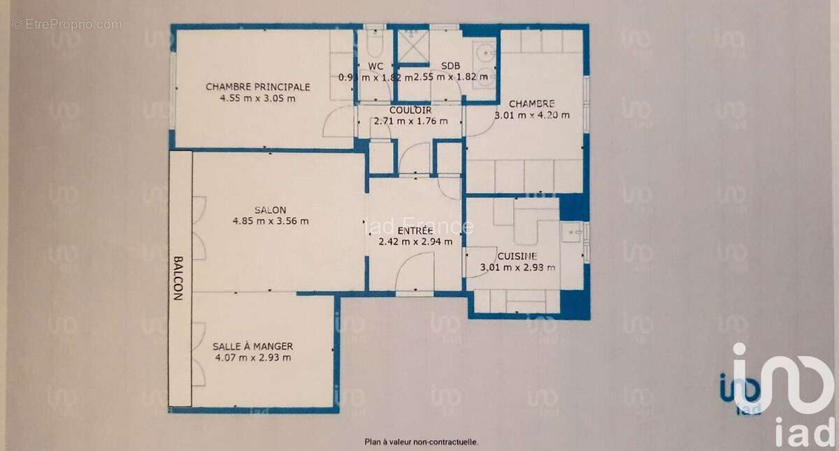 Photo 9 - Appartement à VILLE-D&#039;AVRAY