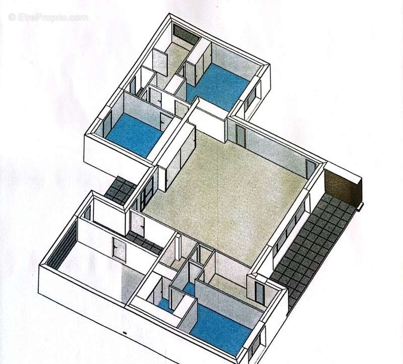 Magalas(34) a vendre terrain construtible de 919 m2 avec villa plain pied 4 faces, secteur calme - photo 5