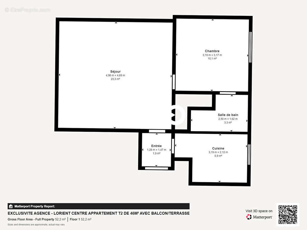 Appartement à LORIENT