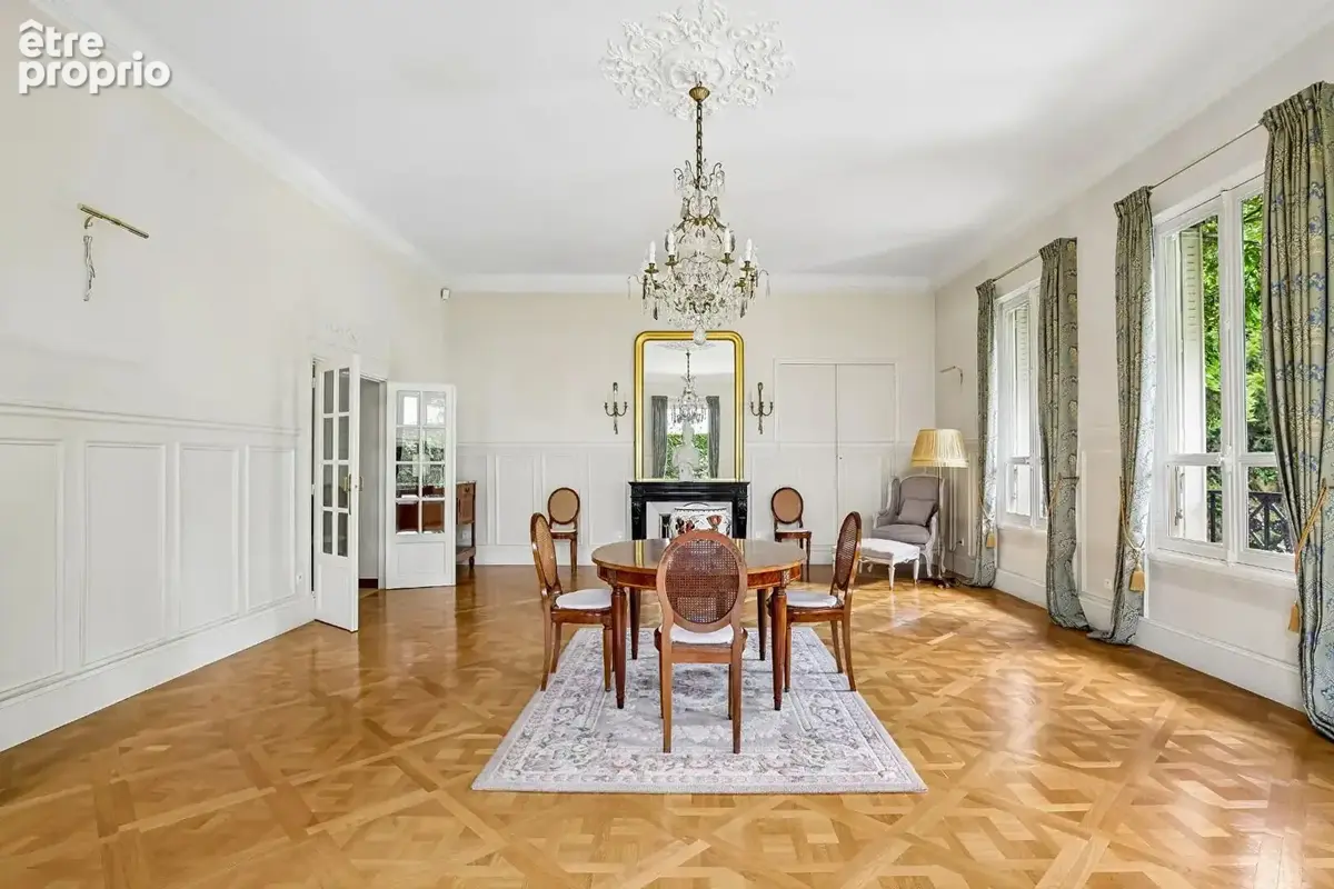 Bas de chatou - propriété de charme de 1888 - terrain paysager plein sud de 919 m² - deux habitations - photo 3