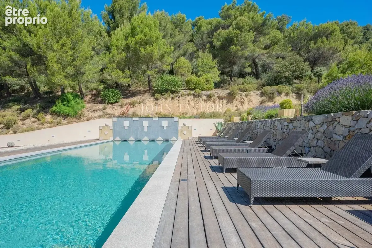 Lourmarin, cadre d' exception pour cette demeure d' architecte - photo 12