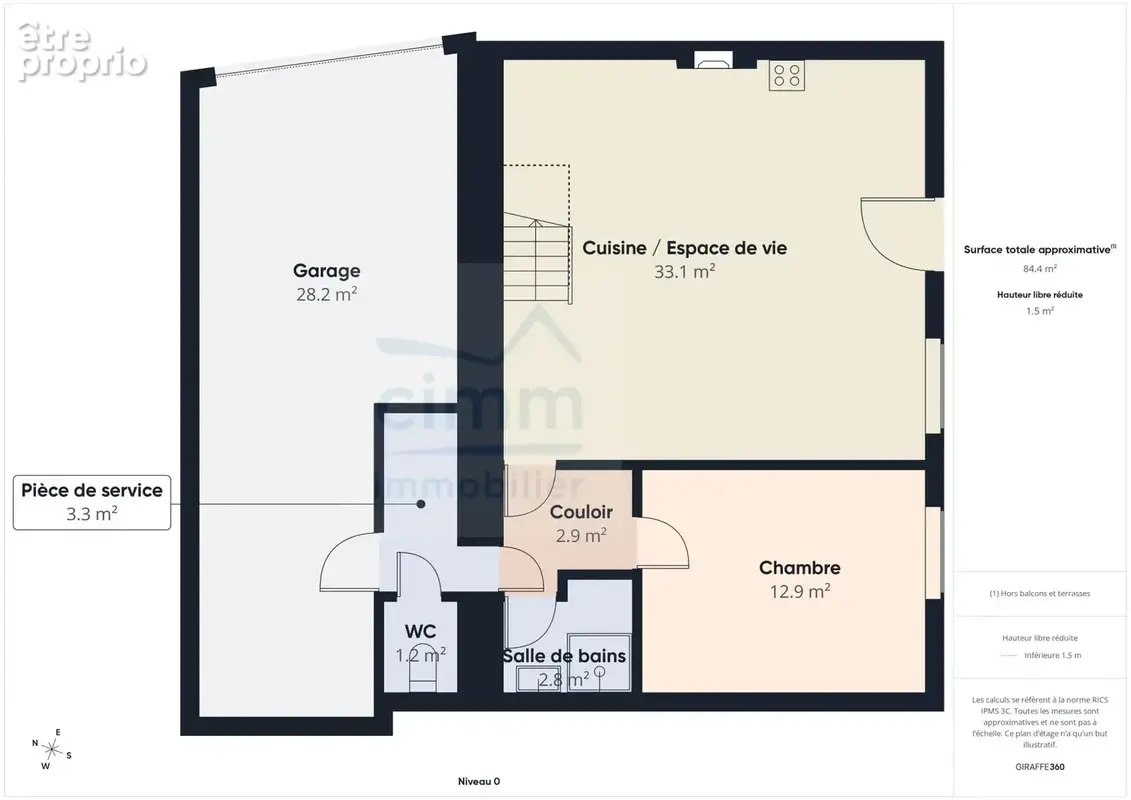Maison de 87 m² sur un terrain de 5 365 m² - photo 2