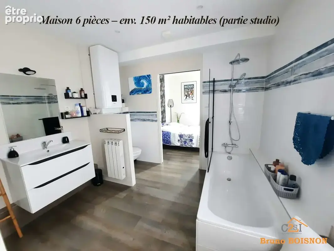 Ensemble immobilier, 3 maisons + dépendances - photo 11