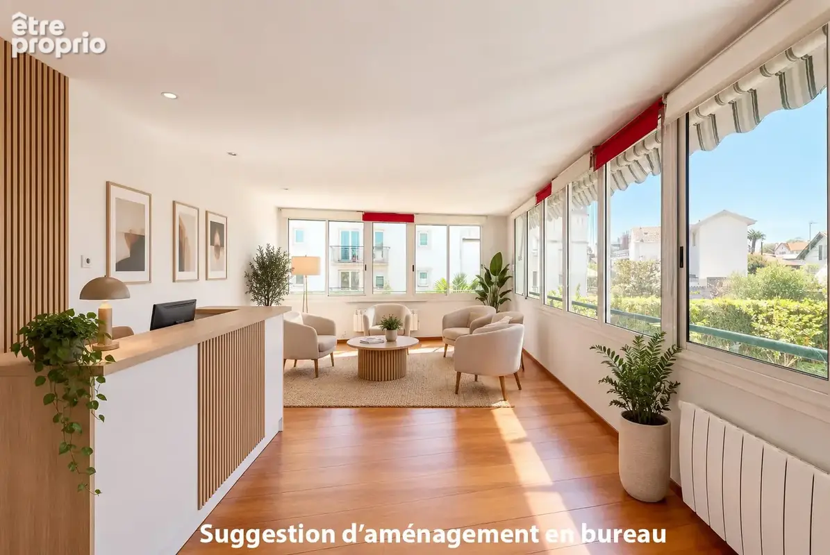 Bayonne   les arènes  grand t4 lumineux de 108 m2   usage habitation ou professionnel - photo 10