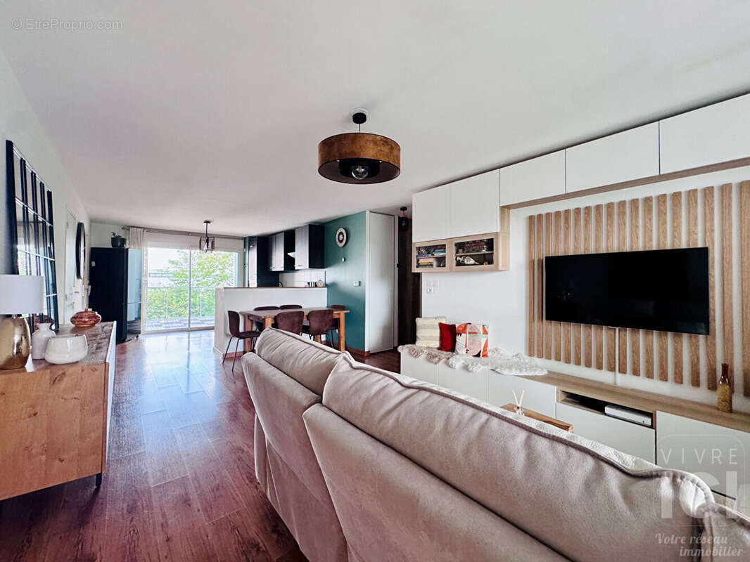 Appartement - 3 chambres - 85.20m² - Nantes - photo 2