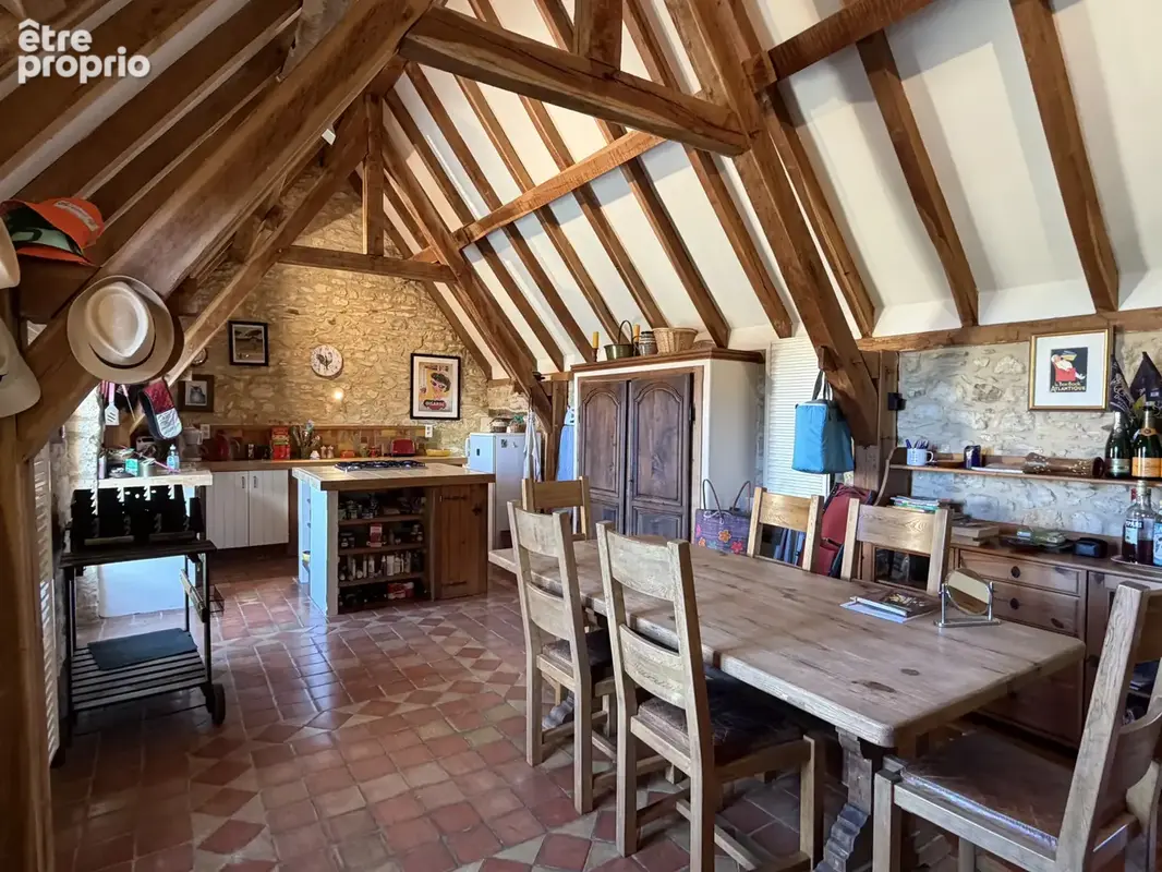 Domme, Périgord Noir – Maison en pierre de caractère avec piscine et vues - photo 3