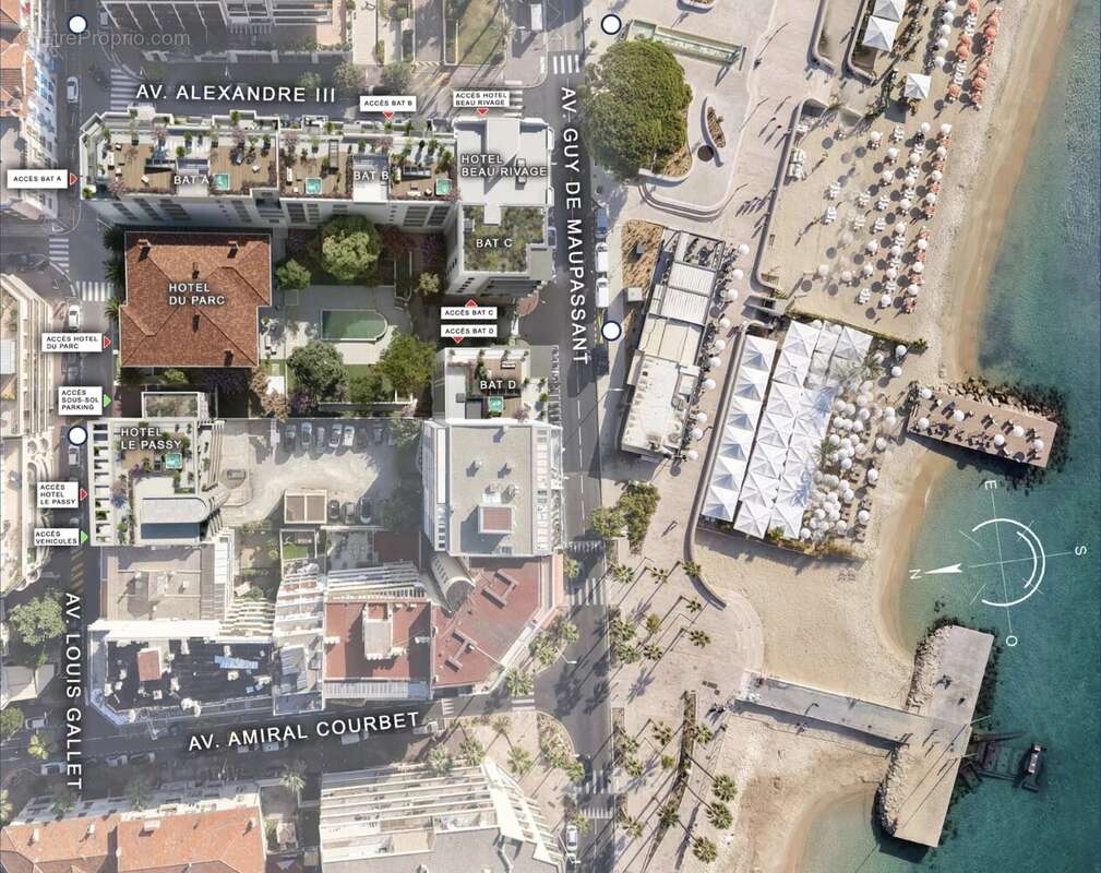 Appartement 3 pièces neuf – Front de mer à Juan-les-Pins - photo 6