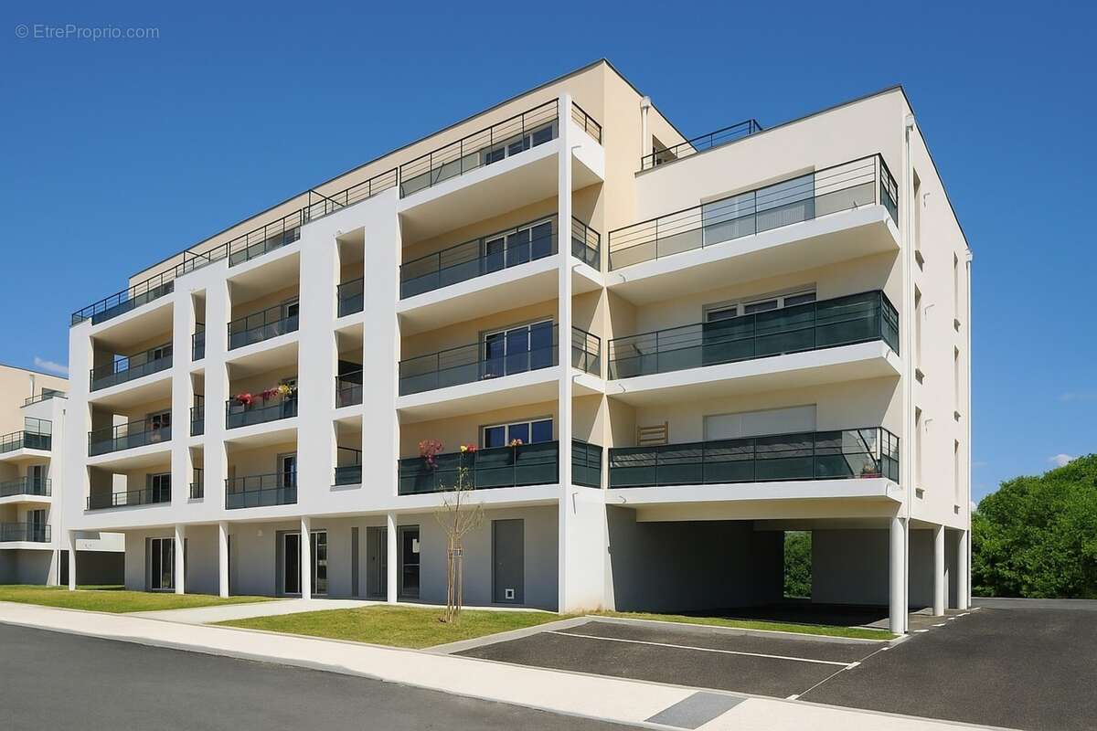 QUIMPER (29) Appartement de type 3 de 64,94 m² habitable - Balcon - 2 places de parking souterrain - photo 7