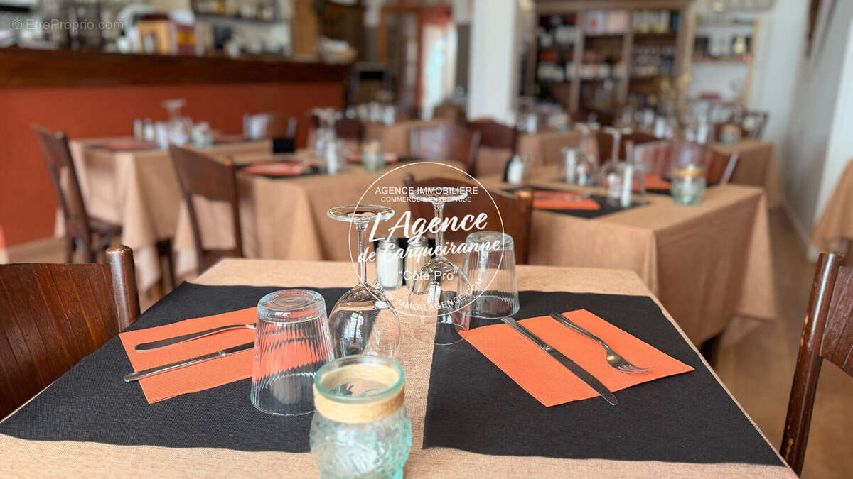 A vendre fonds de commerce restaurant 90 m2 avec terrasse idealement situe dans le centre ville pietons au lavandou - photo 10