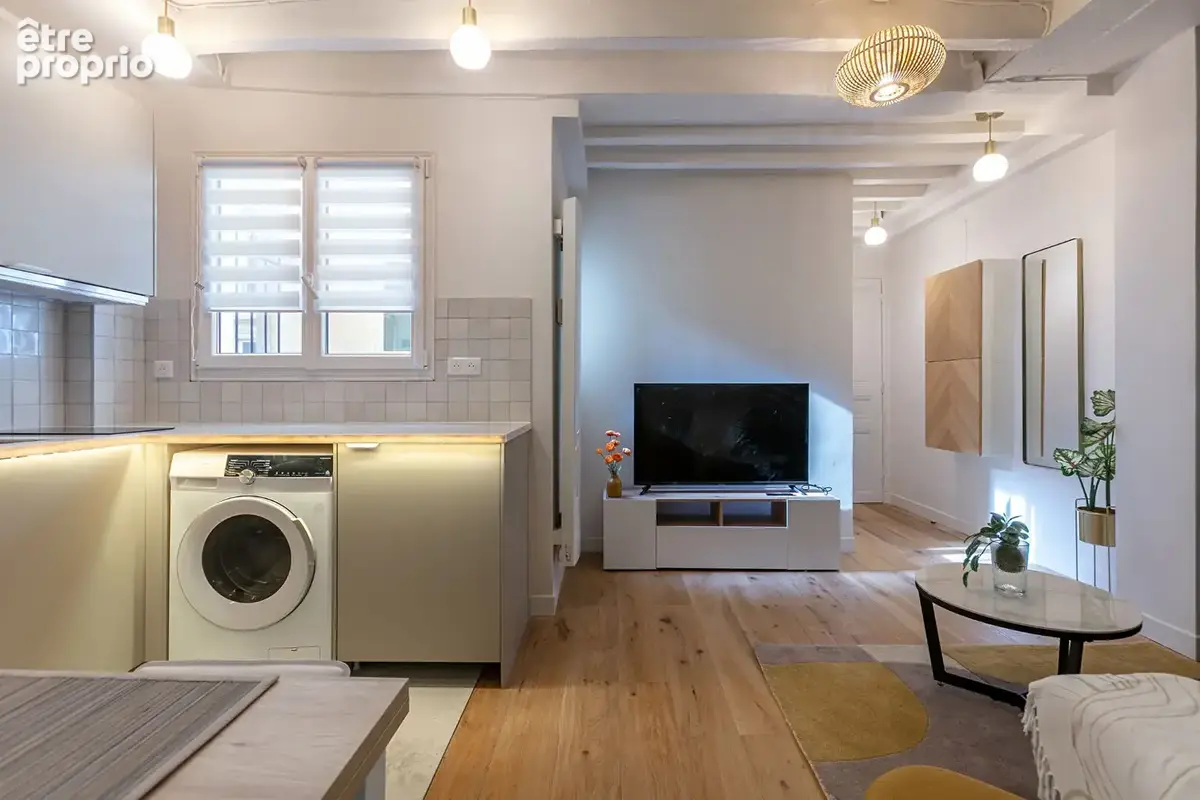 Appartement 27m² à paris 3e arrondissement - photo 5