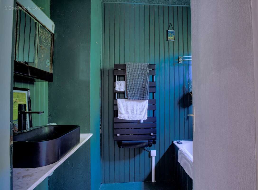 Maison de village à finir de rénover avec accès privatif à la rivière, au cœur d'un charmant village avec bar - photo 5