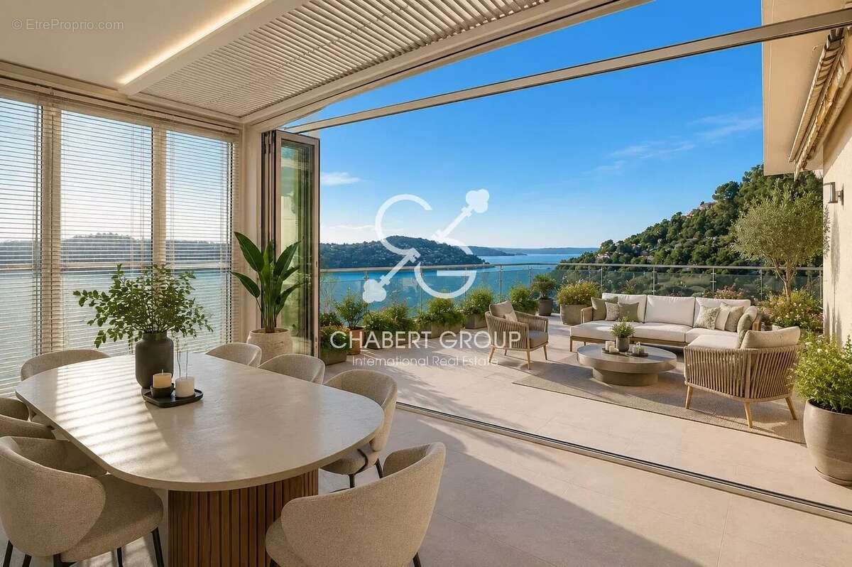 Villefranche-sur-mer - centre-ville - appartement - 3 pièces - 74 m² - rooftop - vue mer panoramique - terrasse - garage & stati - photo 3