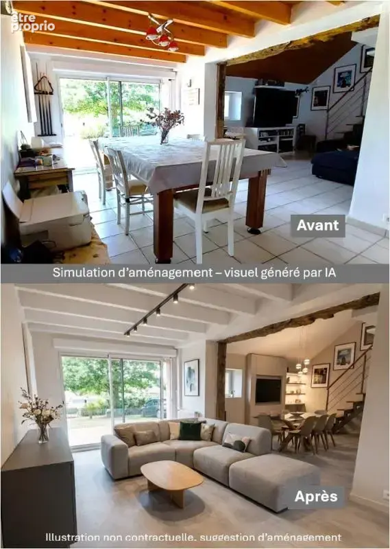 Maison 6 pièces 140 m² à vendre à Neant-Sur-Yvel (56430) - photo 7