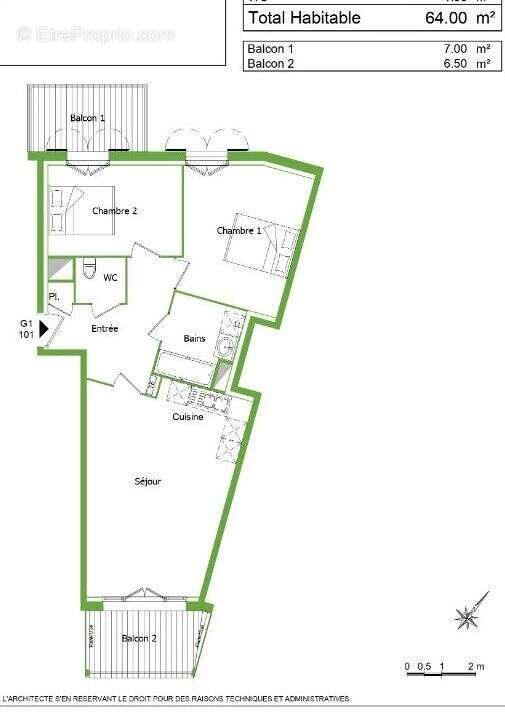 Appartement à LA TESTE-DE-BUCH