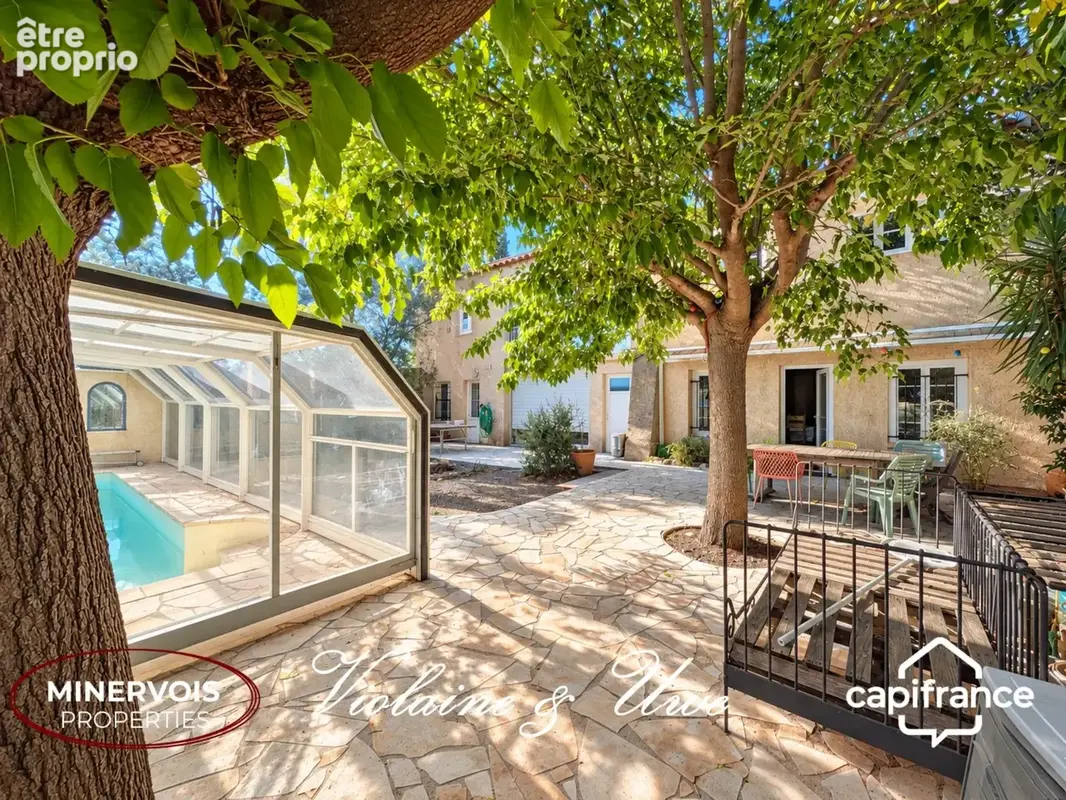 Azille – maison de 184 m² au milieu des vignes avec piscine et panneaux solaires - photo 27