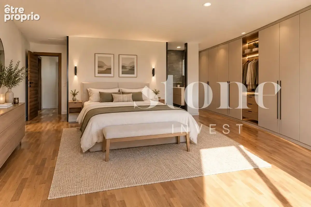 T6 duplex de 217 m² rénové avec garage et jardin privatif de 400 m² . - photo 7