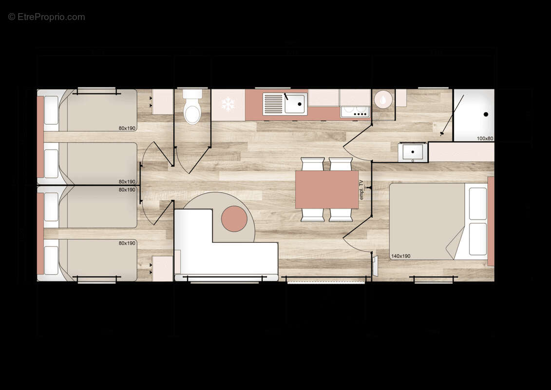 Appartement à PORTO-VECCHIO