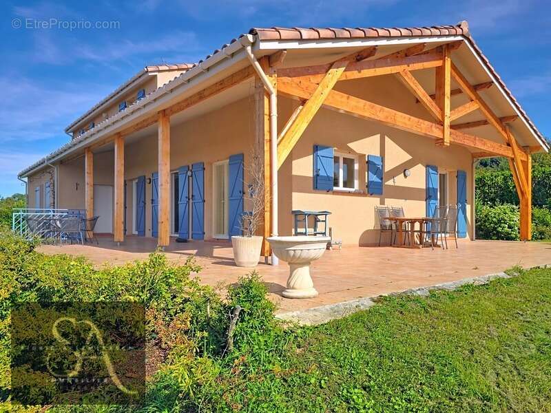 Maison avec piscine à vendre 5 pièces CARLA BAYLE (09) vue Pyrénées - photo 2