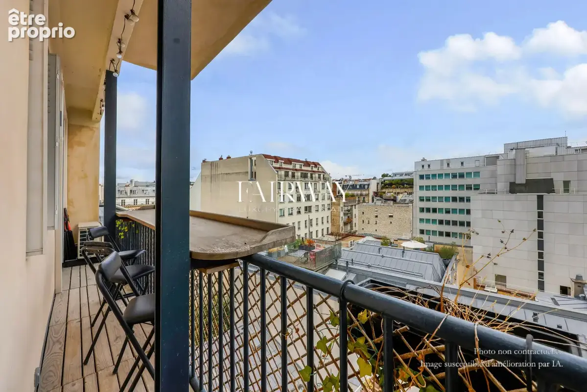 Appartement de 83m2 et 17m2 de terrasse vue Tour Eiffel - photo 10