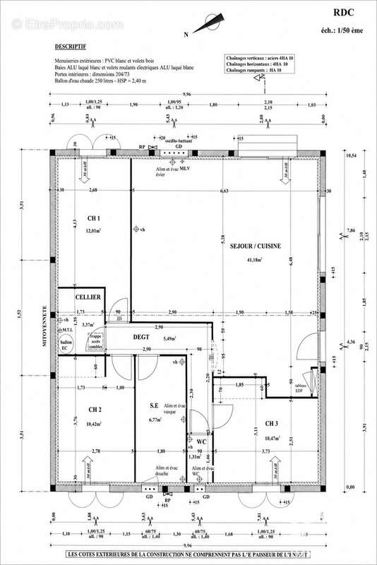 Maison 95 m² à Saint-Hippolyte  - photo 9