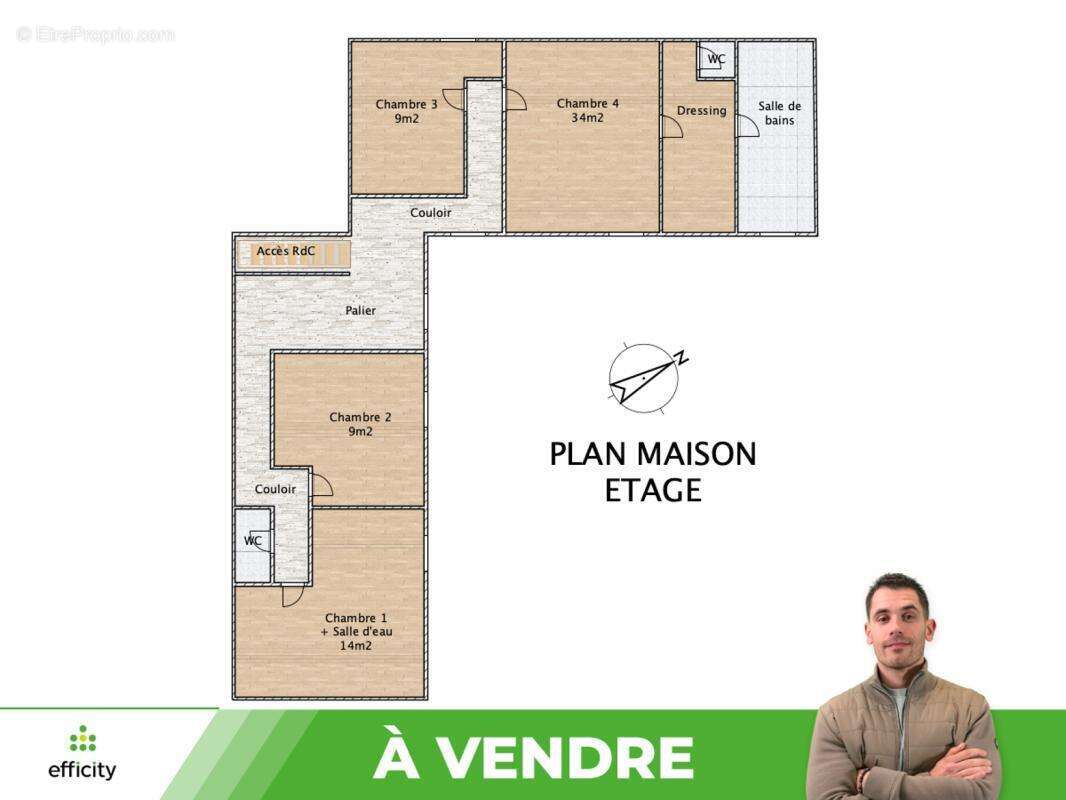 Maison à JAUNAY-CLAN