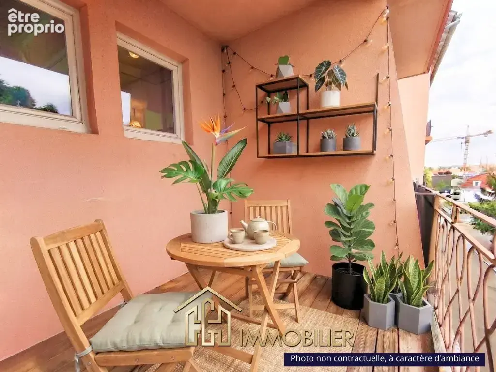 Sélestat   Appartement T3 de 58m2 avec terrasse, garage - photo 9