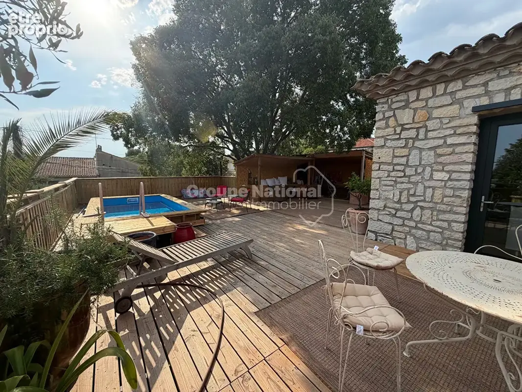 Clarensac Maison 4 chambres + bureau avec terrasse et piscine - photo 13