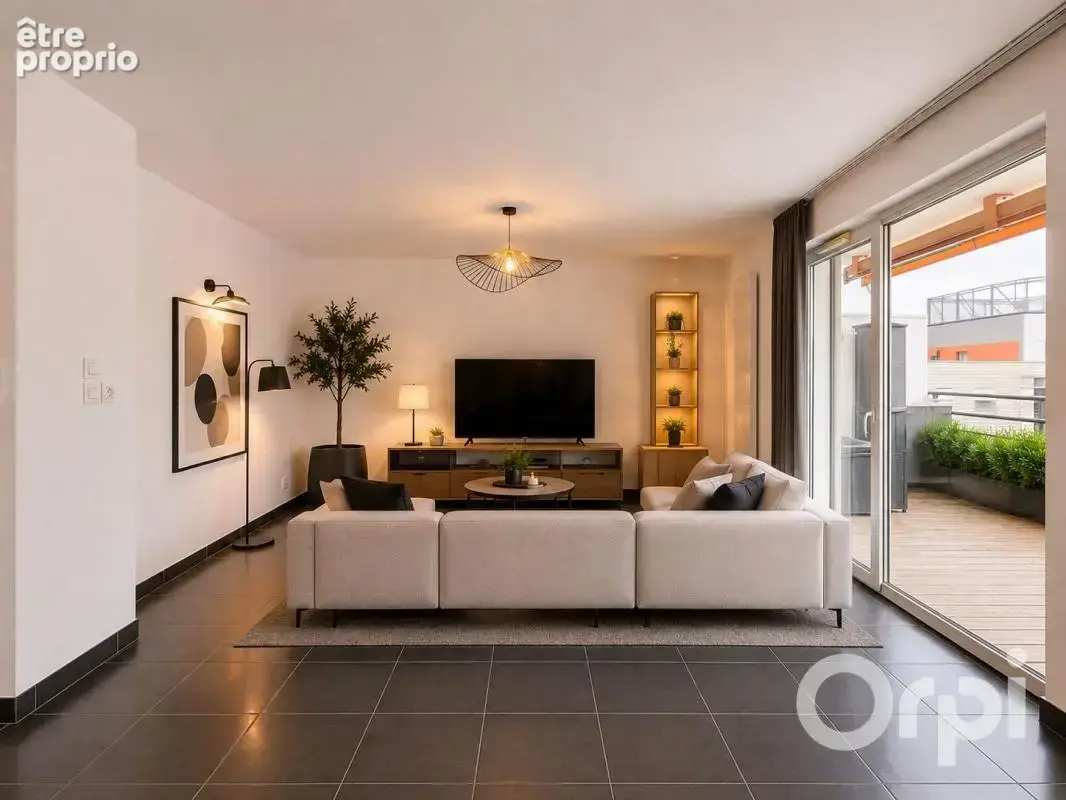 T4/T5 attique – 99 m² – Terrasse 38 m² – CEVA à pied – Garages - photo 3