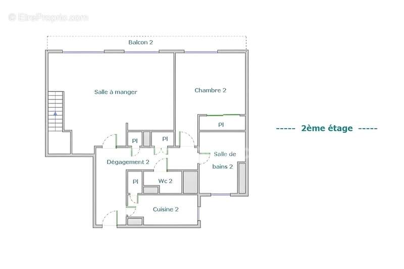 Appartement à PARIS-8E