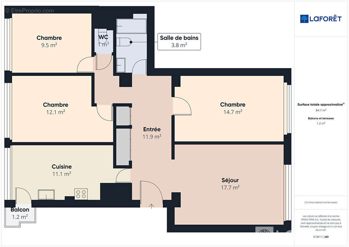 Appartement à MULHOUSE