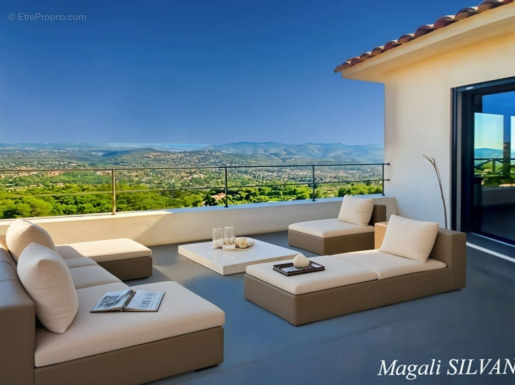 Villa neuve contemporaine vue  panoramique  Proche Cabris - photo 12
